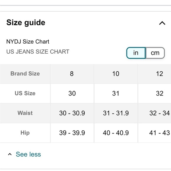 NWT~Not Your Daughters Jeans (NYDJ) Marilyn Crop Cuff Jeans|Crop Slimming Jeans - Picture 14 of 15